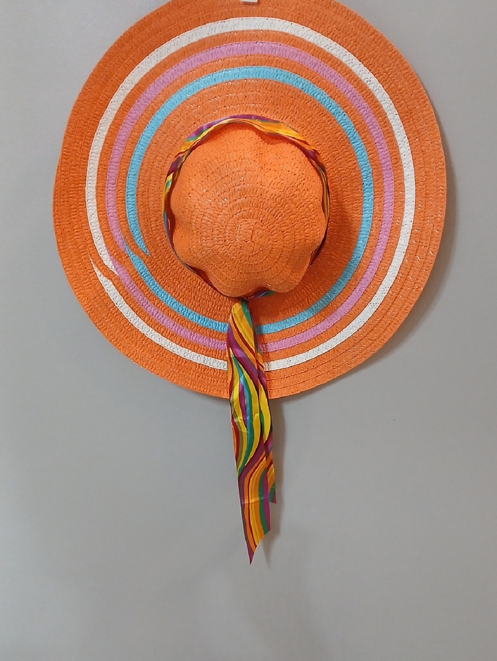 Wide Brim Paper Braid Straw Sun/Hat
